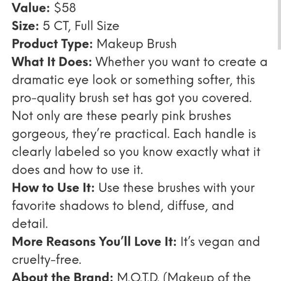 NEW Make up Set - Brushes, Moisturizer & Brow Gel Christmas gift idea - Picture 5 of 13